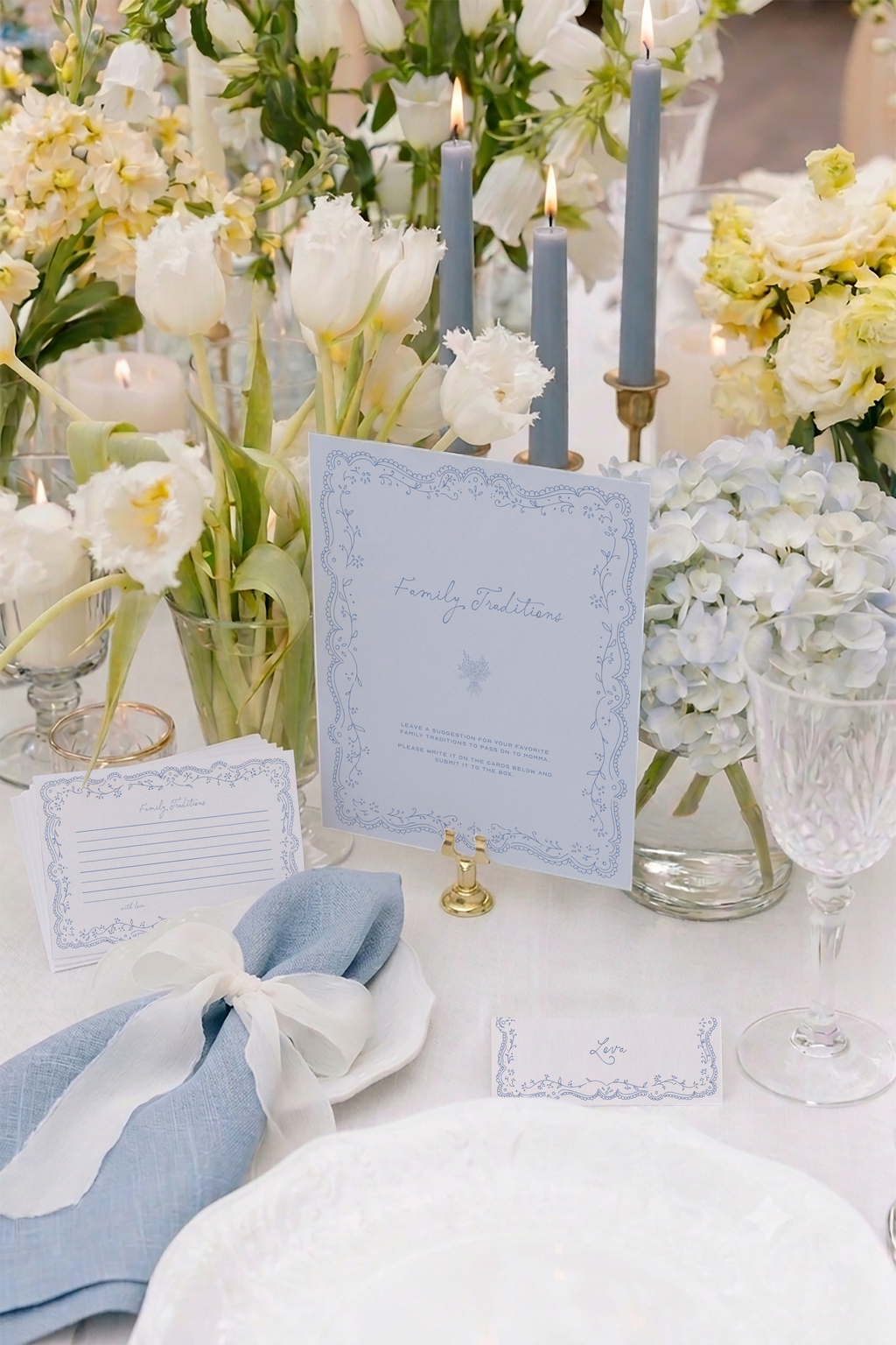 The WHIMSY Baby Shower Invitation 6-Piece Set
