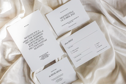 The ROMA Invitation 9-Piece Suite