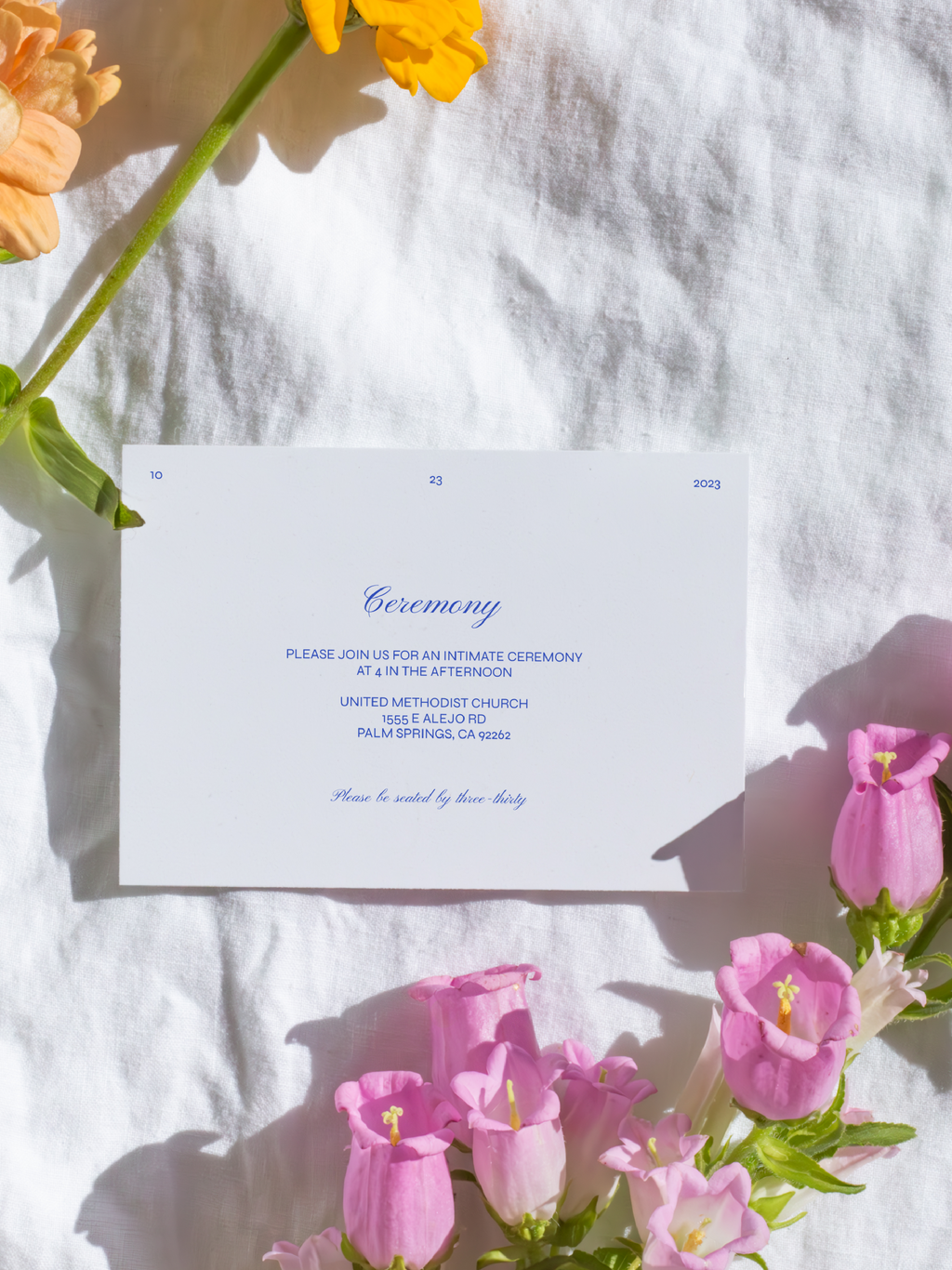 The PALM SPRINGS Invitation 10-Piece Suite