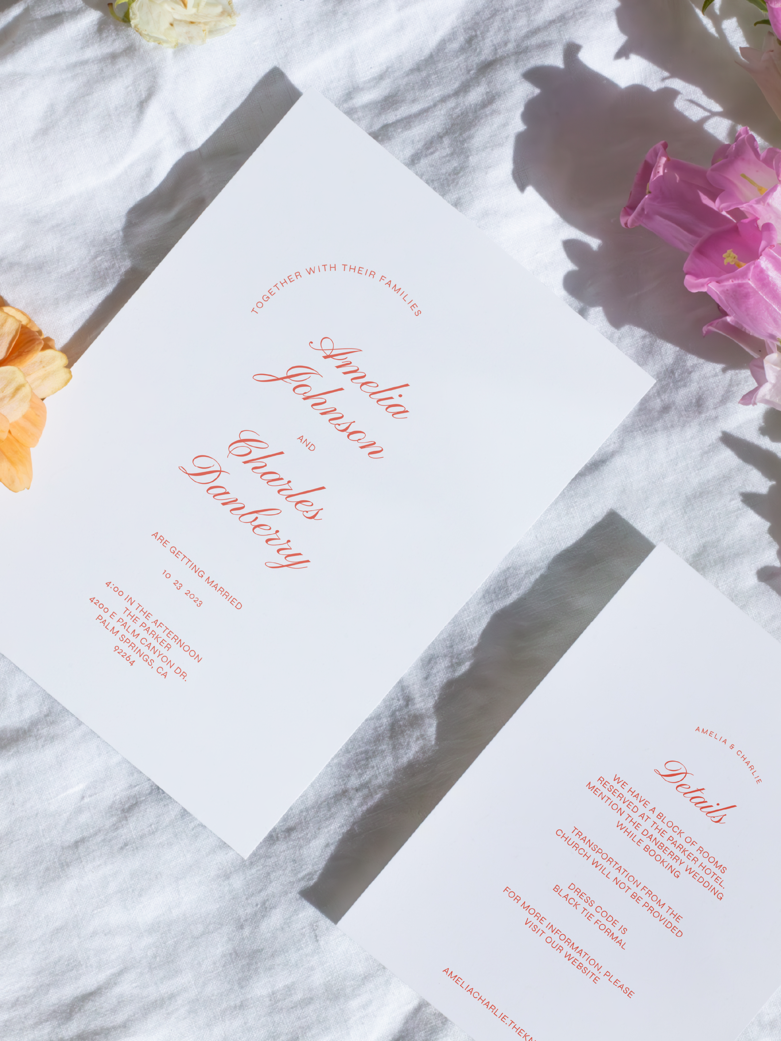 The PALM SPRINGS Invitation 10-Piece Suite