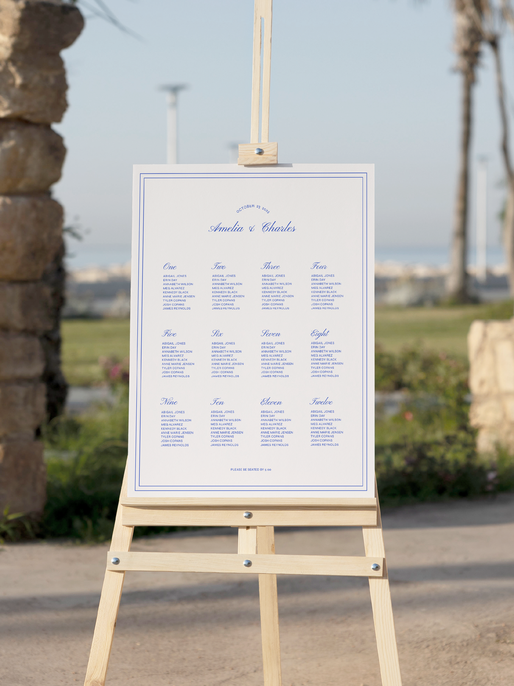 The PALM SPRINGS Invitation 10-Piece Suite