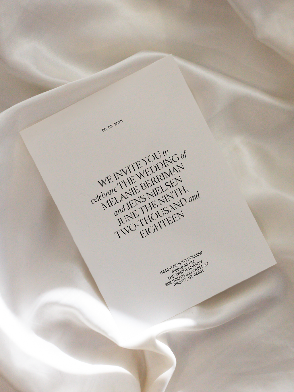 The ROMA Invitation 9-Piece Suite