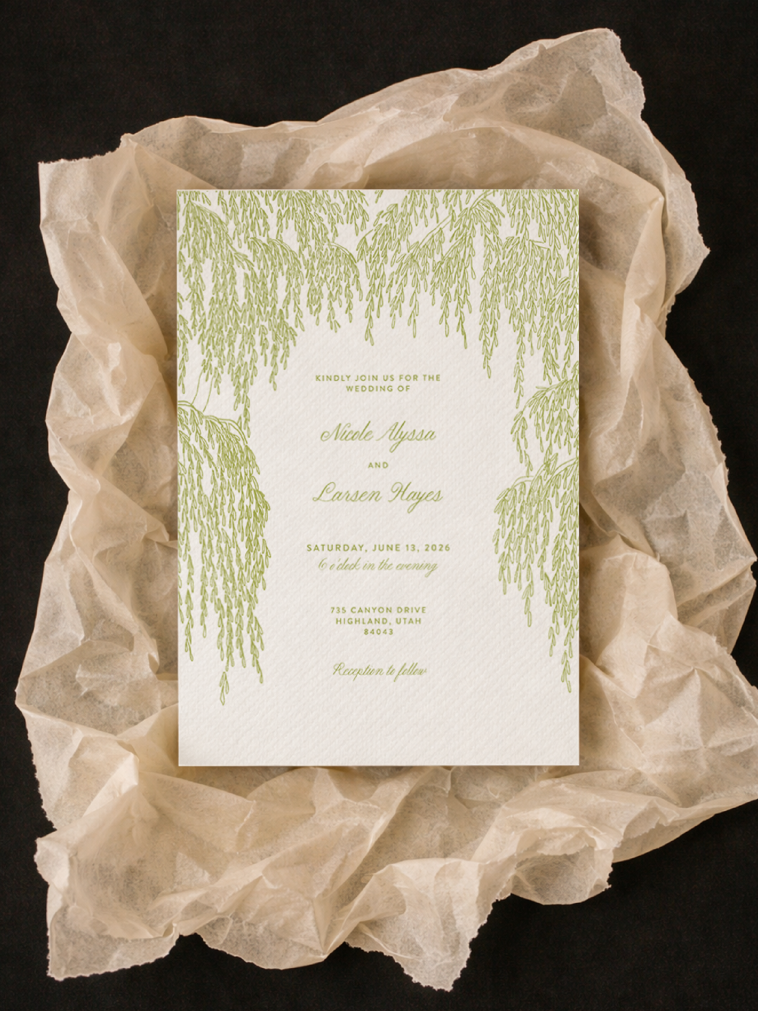 The WILLOW Invitation 11-Piece Suite