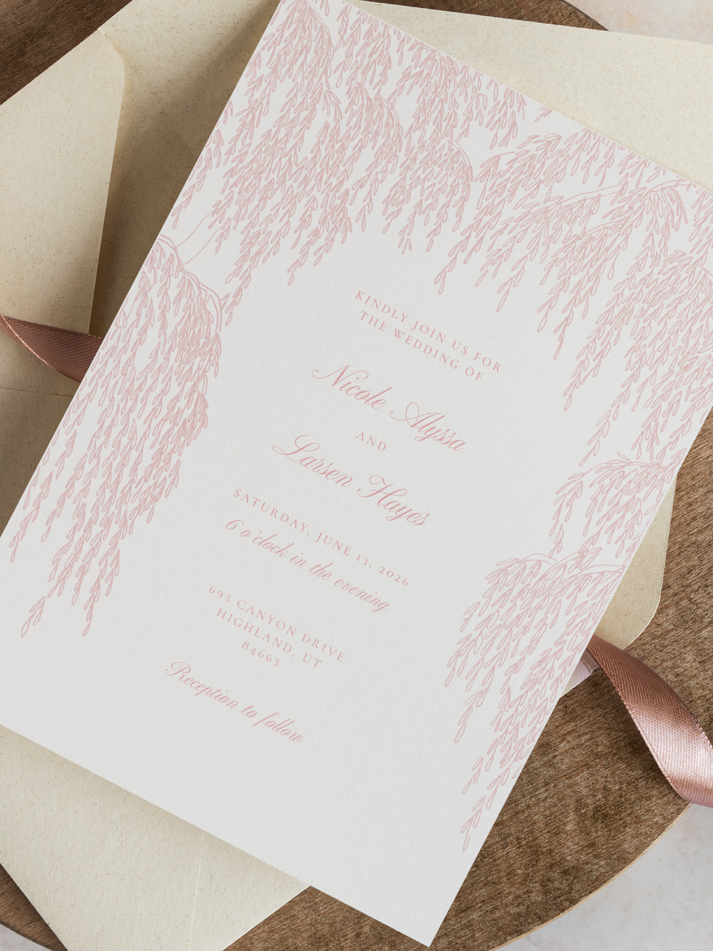 The WILLOW Invitation 11-Piece Suite