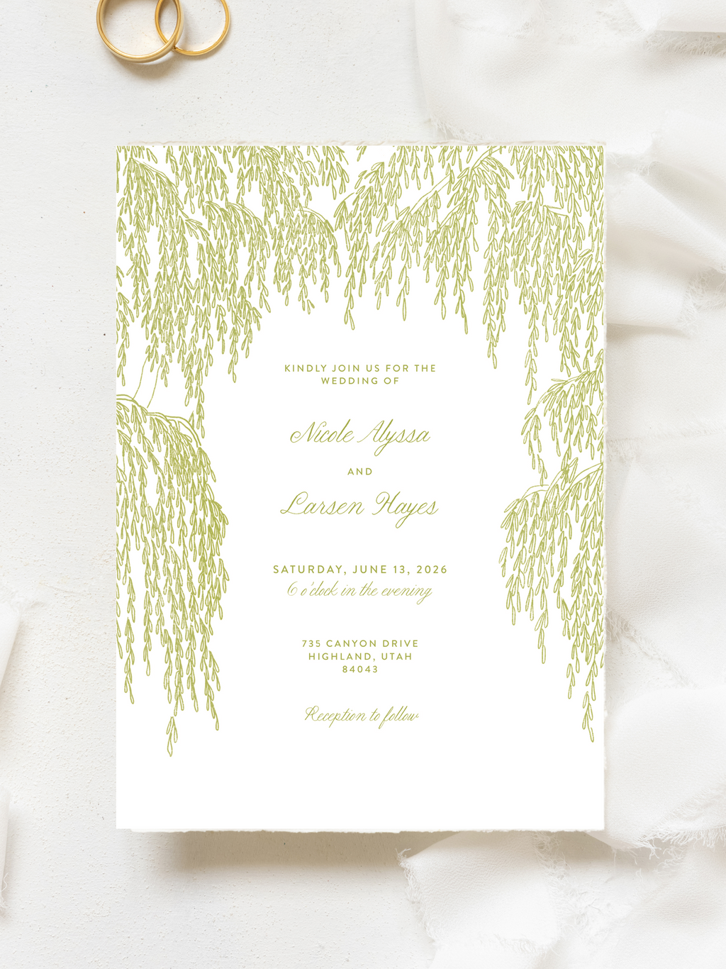 The WILLOW Invitation 11-Piece Suite
