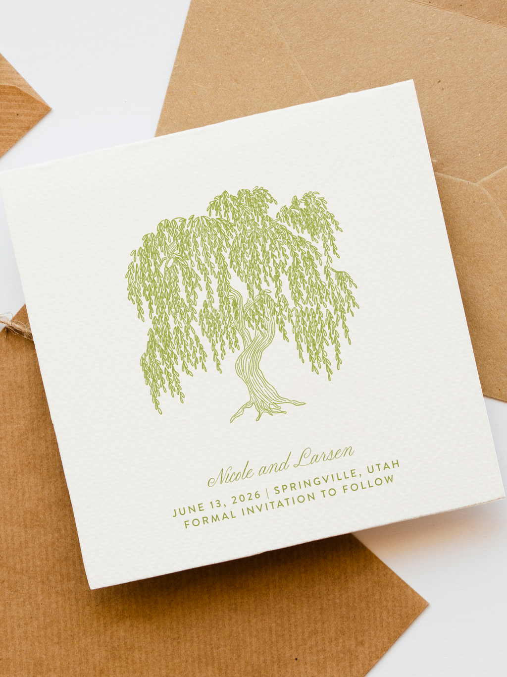 The WILLOW Invitation 11-Piece Suite