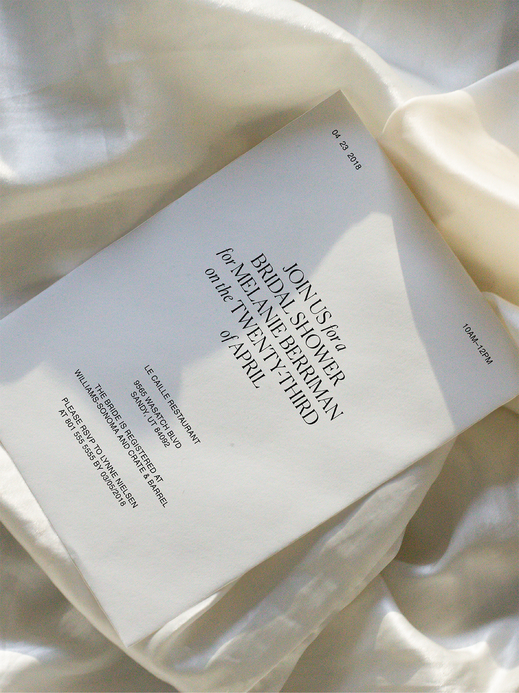 The ROMA Invitation 9-Piece Suite